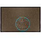 LuxUrux® Durable Rubber 3'x5' Commercial Door Mat - Heavy Duty, Indoor/Outdoor, Easy Clean, Waterproof, Patio, Garage - Commercial Floor Mat for Entry (3 x 5 Feet)