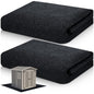 Haull 2 Pcs 5 x 3 ft Outdoor Storage Shed Floor Mat Waterproof Carport Storage shed mat Non Slip Patio Furniture Mat for Protect