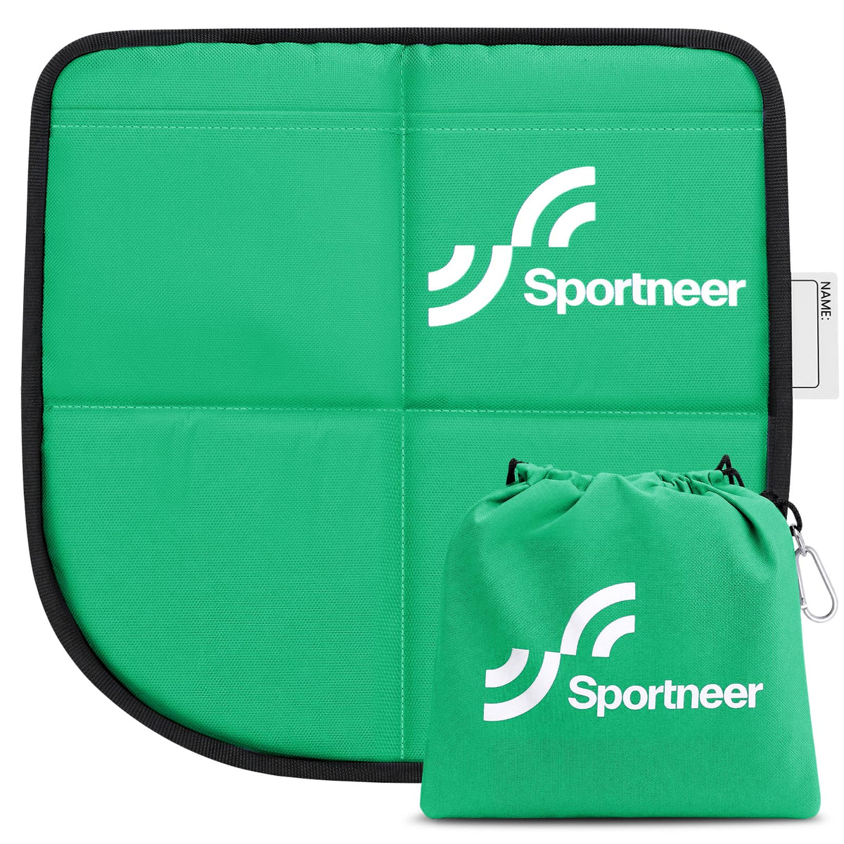 Sportneer Sitting Pad, Lightweight Waterproof Folding Seat Pad for Backpacking, 15.75'' x 15.75'' Portable Camping Seat Mat for Hiking, Picnics & Outdoor Use