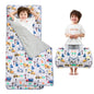 Lasoftan Toddler Nap Mat with Pillow and Blanket, Extra Large Rolled Napping Mats,Slumber Bags for Boys Girls,Kids Sleeping Bag for Daycare, Preschool Travel Camping