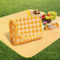 Large Outdoor Camping Blanket- 79"x79"/2m Picnic Mat with Carry Handle for Hiking & Park Green