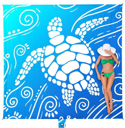 WEKAPO Beach Blanket Waterproof Sandproof Oversized Extra Large Sand Free