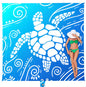 WEKAPO Beach Blanket Waterproof Sandproof Oversized Extra Large Sand Free