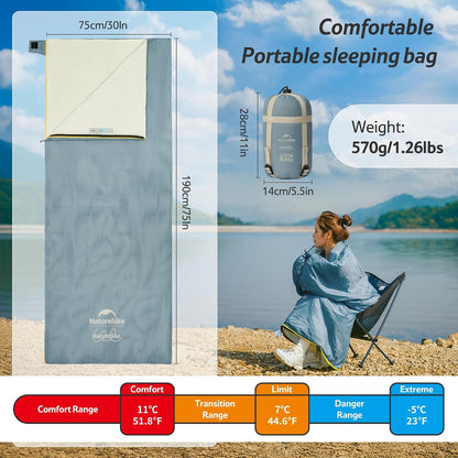 Naturehike NatureSea Sleeping Bag with Marine Floating Material