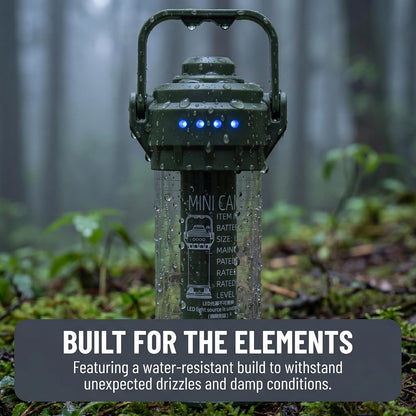Sunny Power 2-in-1 Camping Lantern & Flashlight for Hiking & Power Outages