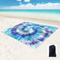 Beach Blanket Waterproof Sandproof Oversized 95”x 80”,Sand Free Beach Mat with Corner Pockets,Portable Mesh Bag for Beach Festival,Picnic,Travel and Outdoor Camping (Octopus)