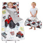 Lasoftan Toddler Nap Mat with Pillow and Blanket, Extra Large Rolled Napping Mats,Slumber Bags for Boys Girls,Kids Sleeping Bag for Daycare, Preschool Travel Camping
