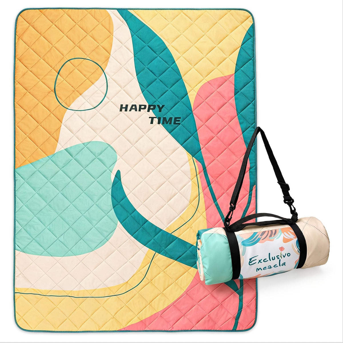 Exclusivo Mezcla Extra Large Waterproof Foldable Picnic Blanket