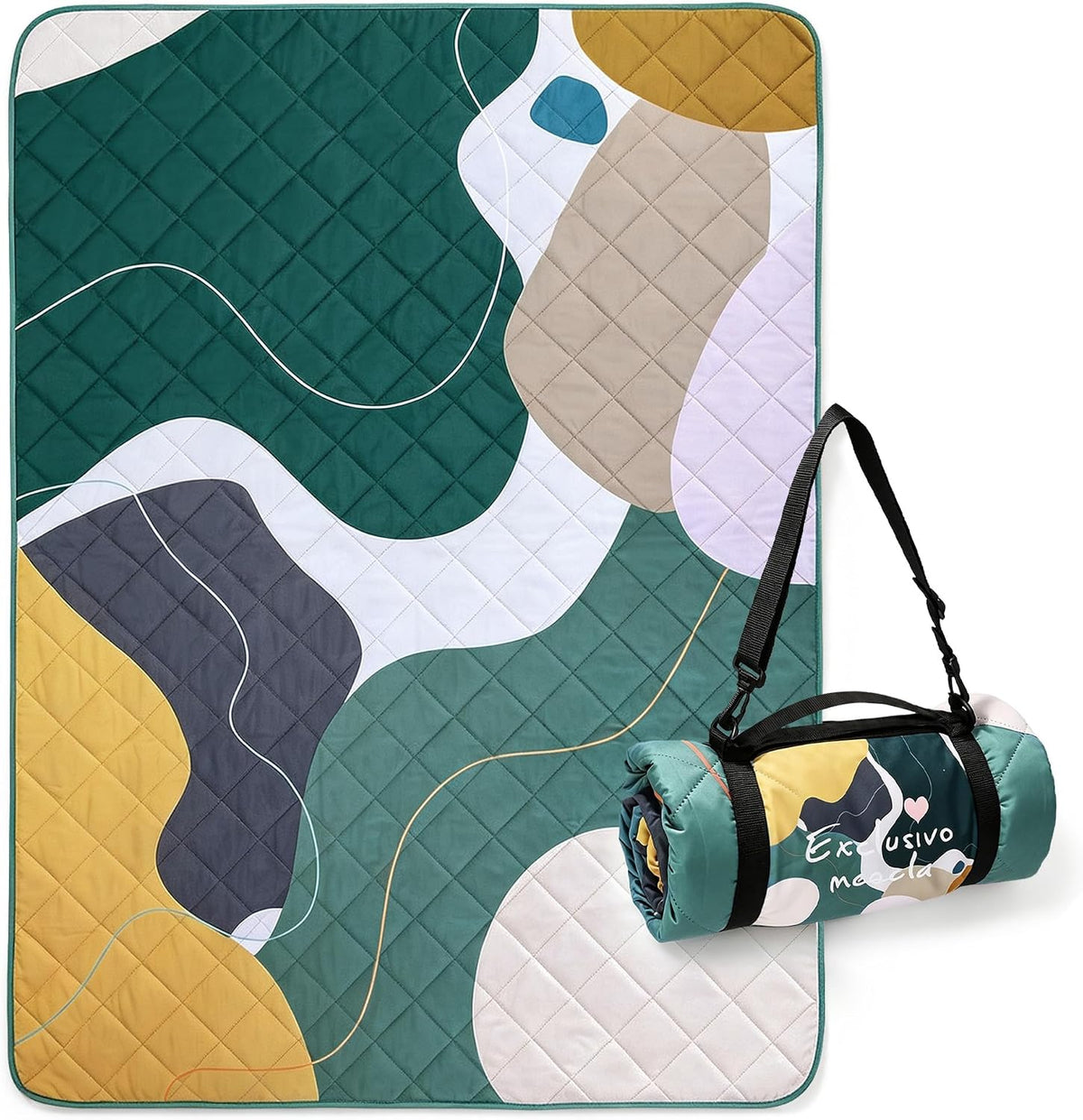 Exclusivo Mezcla Extra Large Waterproof Foldable Picnic Blanket
