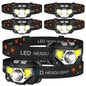 LHKNL Headlamp Flashlight, Lumen Bright Head Lamps LED Rechargeable Camping