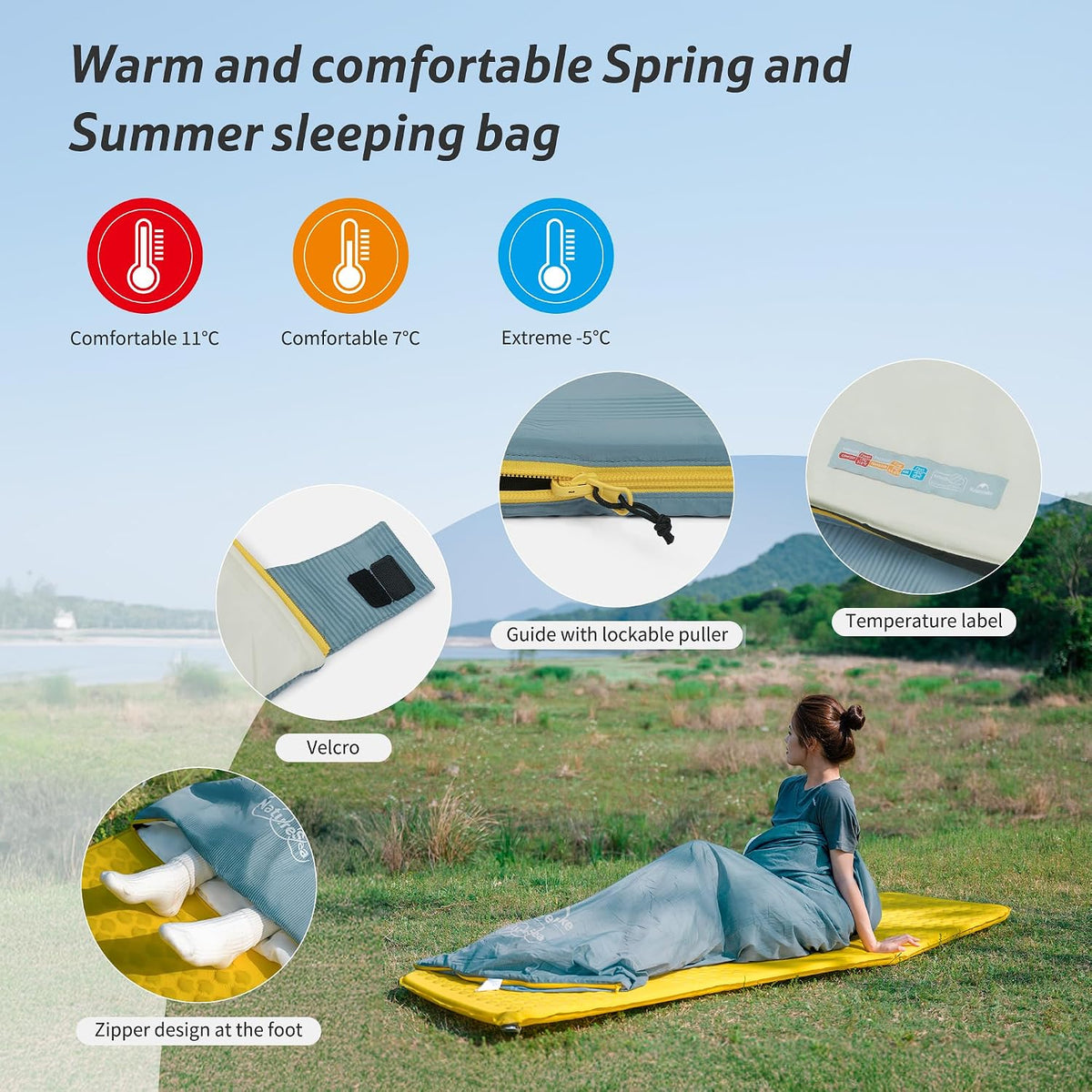 Naturehike NatureSea Sleeping Bag with Marine Floating Material