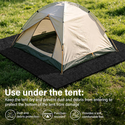 Camping Tent Carpet Mat,Waterproof and Non-Slip Camping Floor Rug,60x72in