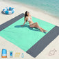 Beach Blanket Waterproof Sandproof 78''X81''/10'X9' Oversized Big Blanket