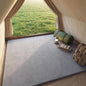 MABOZOO Waterproof Liner Tent Carpet Mat, 0.6'' High-Density Foam Camping Floor Rug with Non-Slip Bottom, Insulated Ground Mat for Tent Protection (5'*6',Gray)