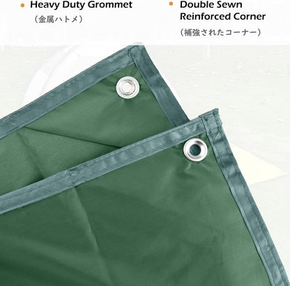 TRIWONDER Tent Footprint, Camping Tarp for Under Tent, Hammock Rain Fly