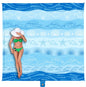 WEKAPO Beach Blanket Waterproof Sandproof Oversized Extra Large Sand Free