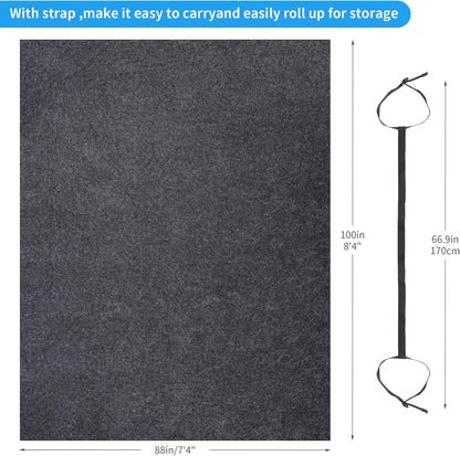 Camping Tent Carpet Mat,Waterproof Inside/Outside Tent Rug