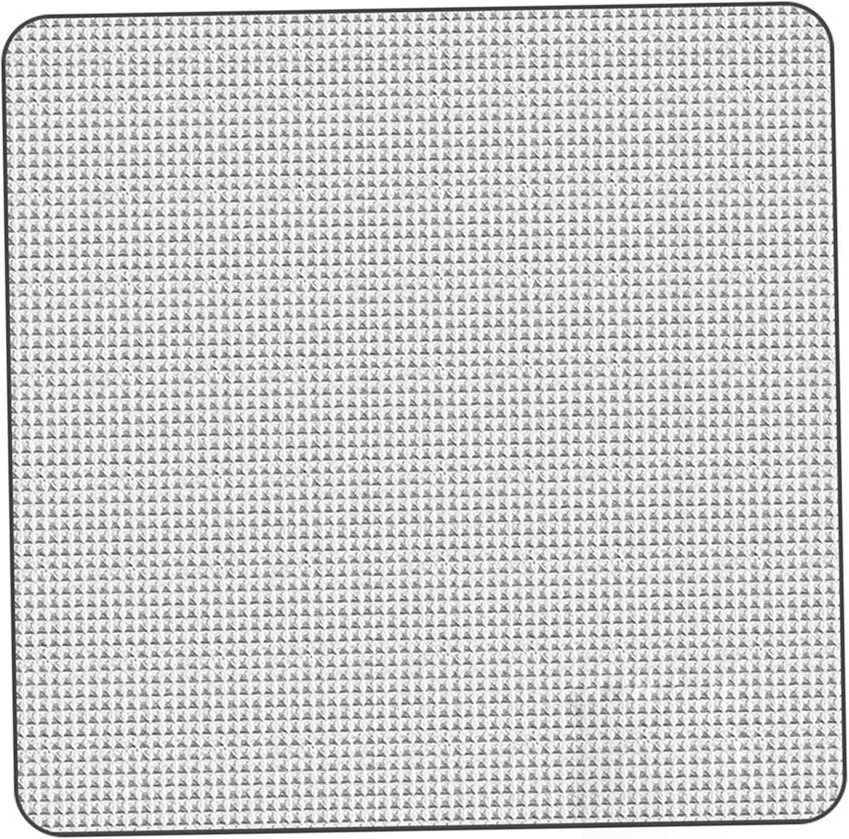 Foam Camping Mat Double-Sided Aluminum Foil Foldable Thermal Camping Mat, Waterproof & Insulated Roll, 6.56x6.56ft Silver.