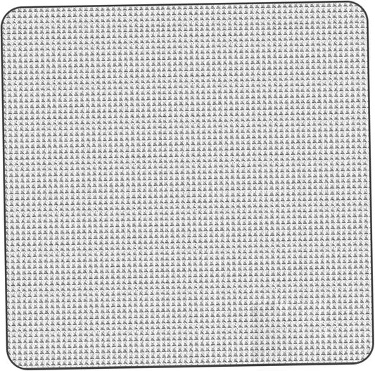 Foam Camping Mat Double-Sided Aluminum Foil Foldable Thermal Camping Mat, Waterproof & Insulated Roll, 6.56x6.56ft Silver.