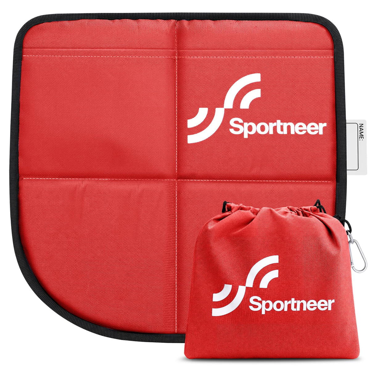 Sportneer Sitting Pad, Lightweight Waterproof Folding Seat Pad for Backpacking, 15.75'' x 15.75'' Portable Camping Seat Mat for Hiking, Picnics & Outdoor Use