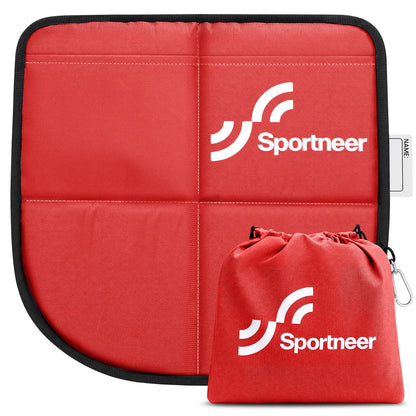 Sportneer Sitting Pad, Lightweight Waterproof Folding Seat Pad for Backpacking, 15.75'' x 15.75'' Portable Camping Seat Mat for Hiking, Picnics & Outdoor Use