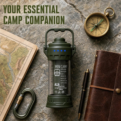 Sunny Power 2-in-1 Camping Lantern & Flashlight for Hiking & Power Outages