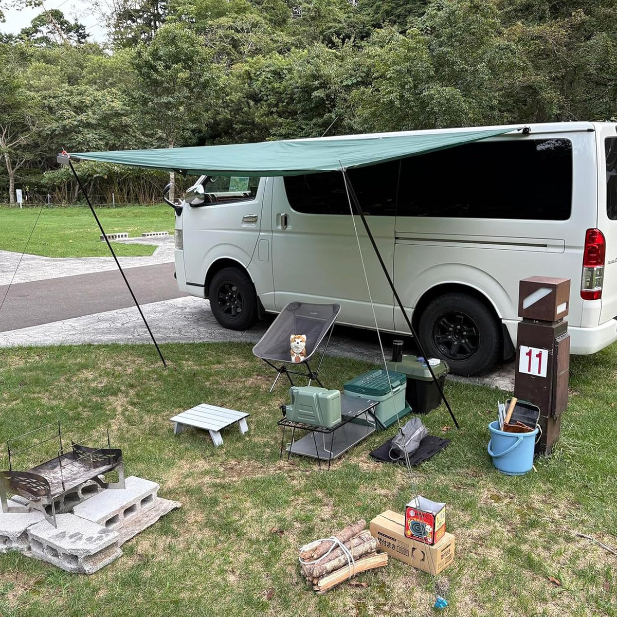 TRIWONDER Tent Footprint, Camping Tarp for Under Tent, Hammock Rain Fly