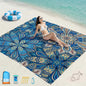 Beach Blanket Waterproof Sandproof 78''X81''/10'X9' Oversized Big Blanket
