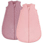 Yoofoss Baby Sleep Sack 6-12 Months TOG 1.5 Fleece with Plush Dots 2 Pack