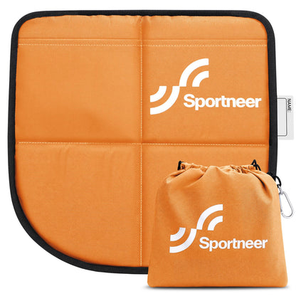 Sportneer Sitting Pad, Lightweight Waterproof Folding Seat Pad for Backpacking, 15.75'' x 15.75'' Portable Camping Seat Mat for Hiking, Picnics & Outdoor Use